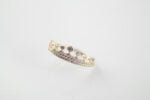 ANILLO REIGN ORO 10K CORONA ZIRCONIAS