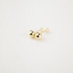 BROQUEL ALÃ ORO 10K BOLA 4MM