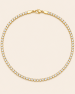 Pulsera tennis zirconias oro 10k